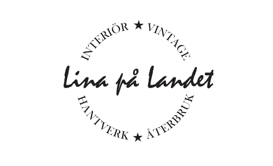 Logotyp för Lina på Landet företag